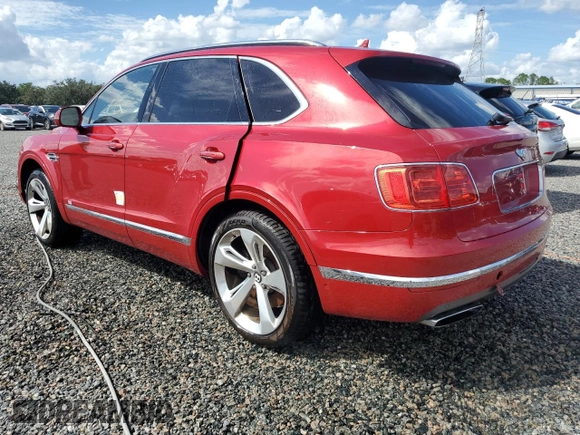 2017 Bentley Bentayga W12 z VIN SJAAC2ZV1HC014037, wystawiony jako Copart lot #73797634 z przebiegiem Nie podano mil oraz Szkoda całkowita • Salvage title. Historia ofert i sprzedaży dostępna na DreamBid. Obrazek 2.