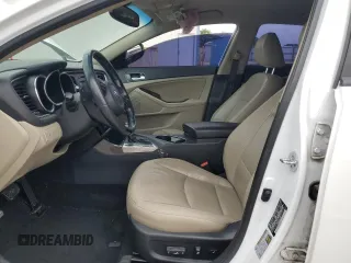 2014 Kia Optima EX with VIN 5XXGN4A78EG291677, listed as a Copart auction lot 50202165 with Not Provided miles and Salvage Title. Bid and sale history available at carsss.com. Image 7.