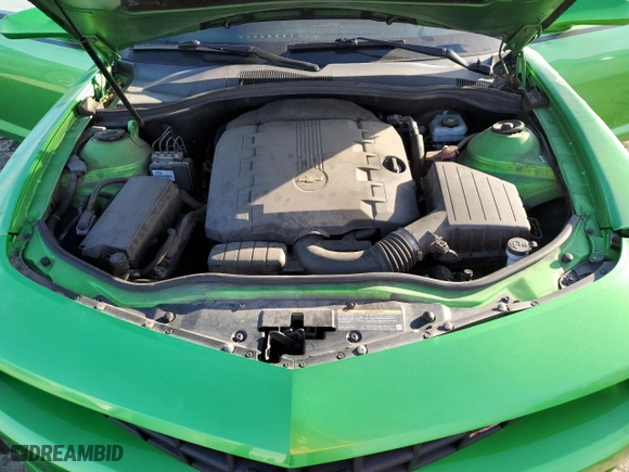 2011 Chevrolet Camaro 1LT with VIN 2G1FB1ED5B9123378, listed as a Copart auction lot 46502255 with 153,929 mi miles and Salvage Title. Bid and sale history available at carsss.com. Image 13.