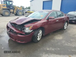 2013 Nissan Maxima SV with VIN 1N4AA5AP5DC820448, listed as a Copart auction lot 60411935 with 145,068 mi miles and Salvage title. Bid and sale history available at DreamBid. Image 1.