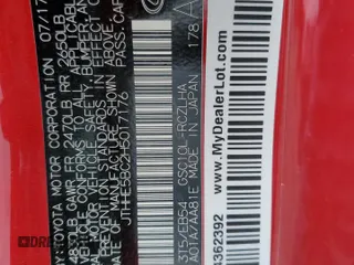 2017 Lexus RC 350 z VIN JTHHE5BC2H5017176, wystawiony jako Copart lot #55018305 z przebiegiem Nie podano mil oraz Szkody całkowita. Historia ofert i sprzedaży dostępna na DreamBid. Obrazek 12.