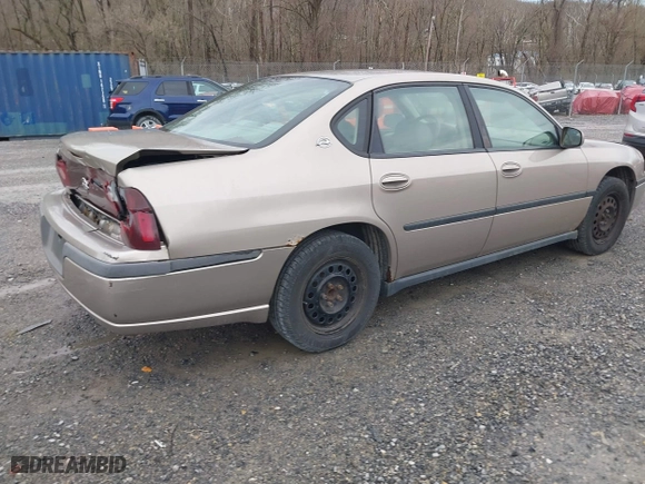 2003 Chevrolet Impala with VIN 2G1WF52E739445725, listed as a IAAI auction lot 41714913 with 116,119 mi miles. Bid and sale history available at carsss.com. Image 4.