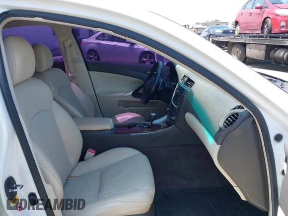 2010 Lexus IS 250 z VIN JTHBF5C2XA2096645, wystawiony jako IAAI lot #42487929 z przebiegiem 159 488 mil mil oraz . Historia ofert i sprzedaży dostępna na DreamBid. Obrazek 5.