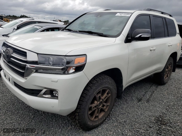 2020 Toyota Land Cruiser with VIN JTMCY7AJXL4087473, listed as a Copart auction lot 74515384 with 0 mi miles and Non Repairable. Bid and sale history available at carsss.com. Image 1.