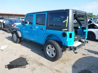 2017 Jeep Wrangler Unlimited Sport with VIN 1C4BJWDG2HL635831, listed as a IAAI auction lot 42172316 with 95,510 mi miles and . Bid and sale history available at DreamBid. Image 3.