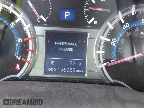 2015 Toyota 4Runner SR5 with VIN JTEZU5JRXF5091016, listed as a IAAI auction lot 41592829 with 196,988 mi miles and . Bid and sale history available at DreamBid. Image 7.