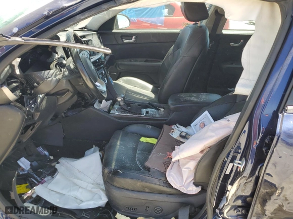 2019 Kia Optima EX with VIN 5XXGU4L14KG337870, listed as a Copart auction lot 63225354 with 0 mi miles and Salvage Title. Bid and sale history available at carsss.com. Image 7.