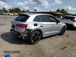 2019 Audi SQ5 Prestige with VIN WA1C4AFYXK2041080, listed as a Copart auction lot 60745403 with 51,411 mi miles. Bid and sale history available at carsss.com. Image 3.