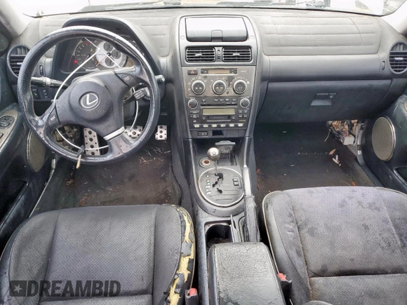 2004 Lexus IS 300/350 z VIN JTHBD192540086952, wystawiony jako Copart lot #60622125 z przebiegiem 250 991 mil mil oraz Czysty tytuł • Clean title. Historia ofert i sprzedaży dostępna na DreamBid. Obrazek 8.