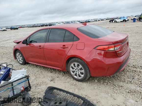 2021 Toyota Corolla LE with VIN JTDEPMAE8MJ124374, listed as a Copart auction lot 85019474 with 49,238 mi miles and Salvage Title. Bid and sale history available at DreamBid. Image 2.