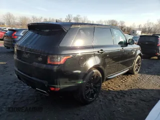 2021 Land Rover Range Rover Sport HST with VIN SALWS2RU0MA774280, listed as a Copart auction lot 84908794 with 19,554 mi miles and Salvage Title. Bid and sale history available at carsss.com. Image 3.