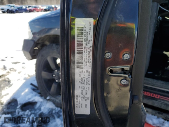 2017 Ram 1500 Express with VIN 1C6RR7FT3HS798864, listed as a Copart auction lot 45659215 with 122,583 mi miles and Salvage Title. Bid and sale history available at carsss.com. Image 14.