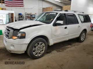2011 Ford Expedition Max Limited с VIN 1FMJK2A50BEF08412, выставлен на аукционе Copart как лот 55081005 с пробегом 201 897 миль миль и Списание • Salvage title. История ставок и продаж доступна на DreamBid. Изображение 1.