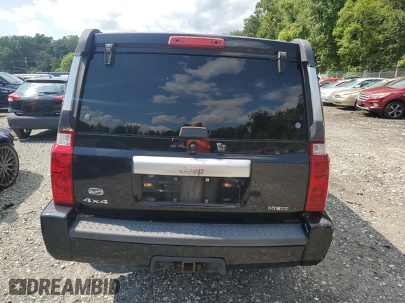2007 Jeep Commander Overland z VIN 1J8HG68217C564894, wystawiony jako Copart lot #64382215 z przebiegiem 221 815 mil mil oraz Szkoda całkowita • Salvage title. Historia ofert i sprzedaży dostępna na DreamBid. Obrazek 6.