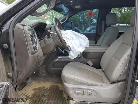 2022 Chevrolet Silverado 3500HD LTZ with VIN 1GC4YUEY5NF353337, listed as a Copart auction lot 62393394 with 51,284 mi miles and Salvage Title. Bid and sale history available at carsss.com. Image 7.