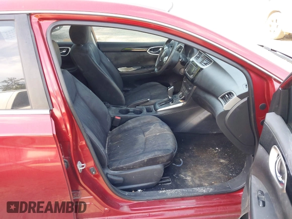 2016 Nissan Sentra S with VIN 3N1AB7AP7GL641276, listed as a IAAI auction lot 41989691 with 200,534 mi miles. Bid and sale history available at carsss.com. Image 5.