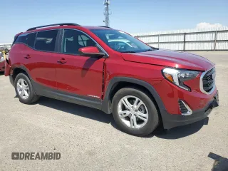 2021 GMC Terrain SLE z VIN 3GKALMEV0ML314123, wystawiony jako Copart lot #55341825 z przebiegiem 48 981 mil mil oraz Szkoda całkowita • Salvage title. Historia ofert i sprzedaży dostępna na DreamBid. Obrazek 4.