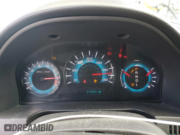 2011 Ford Fusion SEL with VIN 3FAHP0JA0BR210063, listed as a Copart auction lot 50225745 with 219,204 mi miles and Salvage Title. Bid and sale history available at carsss.com. Image 9.