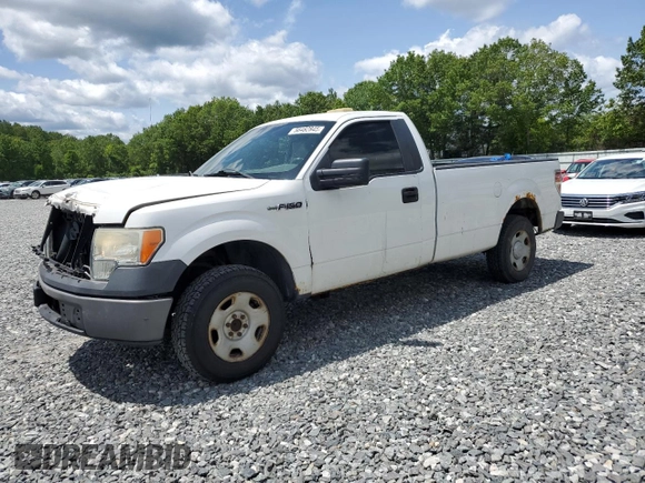 2009 Ford F-150 XL with VIN 1FTRF12W59KA62153, listed as a Copart auction lot 56482845 with 161,578 mi miles and Clean title. Bid and sale history available at DreamBid. Image 1.