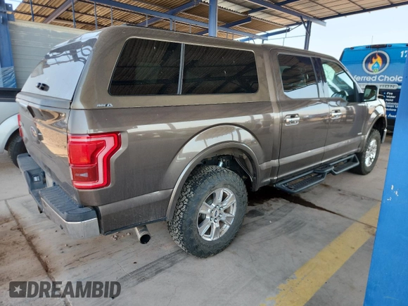 2015 Ford F-150 XLT with VIN 1FTEW1EG0FKD89591, listed as a Copart auction lot 64042555 with 98,638 mi miles and Salvage title. Bid and sale history available at DreamBid. Image 3.