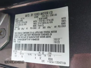 2015 Ford Transit Connect XLT z VIN NM0GE9F71F1184535, wystawiony jako IAAI lot #41949582 z przebiegiem 117 702 mil mil oraz . Historia ofert i sprzedaży dostępna na DreamBid. Obrazek 9.