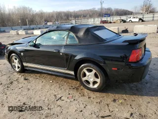 2004 Ford Mustang Deluxe with VIN 1FAFP44644F239751, listed as a Copart auction lot 44694095 with 164,465 mi miles and Non Repairable. Bid and sale history available at carsss.com. Image 2.