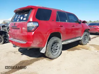 2018 Toyota 4Runner SR5 with VIN JTEBU5JR7J5496955, listed as a IAAI auction lot 40713133 with Not Provided miles. Bid and sale history available at carsss.com. Image 4.