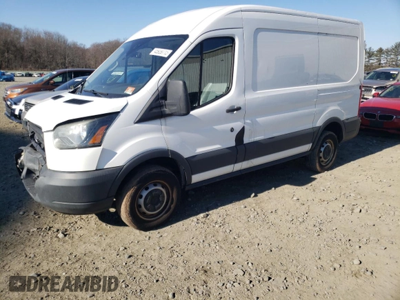 2016 Ford Transit Cargo with VIN 1FTYR1CM6GKA05473, listed as a Copart auction lot 45939715 with 201,655 mi miles and Salvage Title. Bid and sale history available at DreamBid. Image 1.