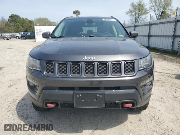 2019 Jeep Compass Trailhawk with VIN 3C4NJDDB9KT668729, listed as a Copart auction lot 51671255 with 116,398 mi miles and Clean Title. Bid and sale history available at DreamBid. Image 5.