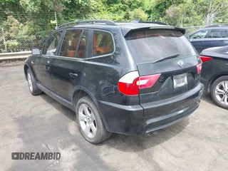 2006 BMW X3 3.0i with VIN WBXPA93456WG81492, listed as a IAAI auction lot 42134301 with 172,554 mi miles. Bid and sale history available at carsss.com. Image 3.
