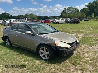2003 Acura RSX with VIN JH4DC54873S002163, listed as a Copart auction lot 51872605 with 0 mi miles and Salvage Title. Bid and sale history available at carsss.com. Image 1.