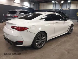 2018 Infiniti Q60 RED SPORT 400 with VIN JN1FV7EL3JM630017, listed as a IAAI auction lot 41697880 with 73,951 mi miles. Bid and sale history available at carsss.com. Image 4.