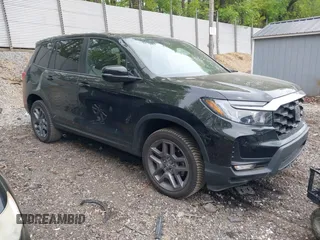 2023 Honda Passport EX-L z VIN 5FNYF8H53PB011859, wystawiony jako IAAI lot #42242513 z przebiegiem 17 675 mil mil oraz . Historia ofert i sprzedaży dostępna na DreamBid. Obrazek 1.