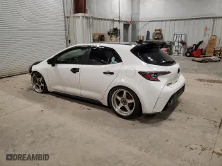 2021 Toyota Corolla Hatchback SE with VIN JTND4MBE0M3110536, listed as a Copart auction lot 86259954 with 73,832 mi miles and Non Repairable. Bid and sale history available at carsss.com. Image 2.