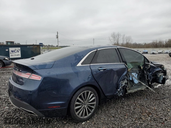 2017 Lincoln MKZ Select z VIN 3LN6L5D99HR662299, wystawiony jako Copart lot #45877855 z przebiegiem 67 852 mil mil oraz Szkoda całkowita • Salvage title. Historia ofert i sprzedaży dostępna na DreamBid. Obrazek 3.