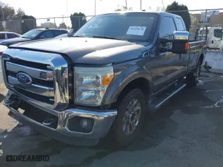 2011 Ford Super Duty F-250 SRW XL with VIN 1FT7X2A65BEA25829, listed as a IAAI auction lot 41633670 with 214,688 mi miles. Bid and sale history available at carsss.com. Image 2.
