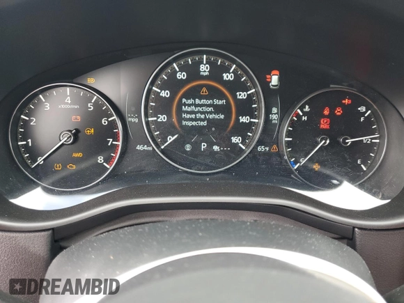 2025 Mazda CX-50 S Premium с VIN 7MMVABDM4SN355108, выставлен на аукционе Copart как лот 56556195 с пробегом 464 миль миль и Списание • Salvage title. История ставок и продаж доступна на DreamBid. Изображение 9.
