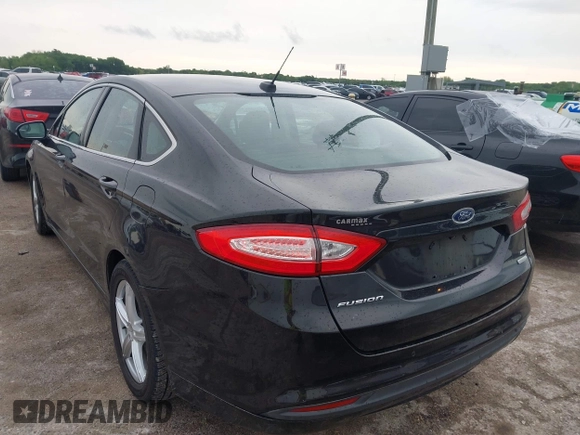 2015 Ford Fusion SE with VIN 1FA6P0HD9F5113069, listed as a IAAI auction lot 42126855 with 122,969 mi miles. Bid and sale history available at carsss.com. Image 3.