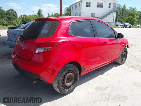 2014 Mazda 2 Sport with VIN JM1DE1KY4E0174415, listed as a IAAI auction lot 42190504 with 179,864 mi miles. Bid and sale history available at carsss.com. Image 4.