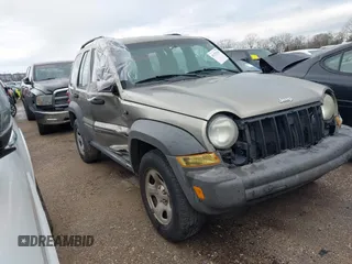 2007 Jeep Liberty Sport with VIN 1J4GK48K77W502284, listed as a IAAI auction lot 41323341 with 223,050 mi miles. Bid and sale history available at carsss.com. Image 1.