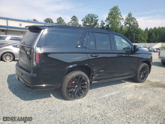 2022 Cadillac Escalade Sport with VIN 1GYS4FKL3NR136661, listed as a Copart auction lot 62984514 with 31,969 mi miles and Salvage Title. Bid and sale history available at carsss.com. Image 3.