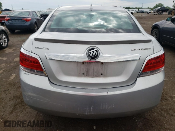 2011 Buick LaCrosse CX with VIN 1G4GA5EC6BF118917, listed as a Copart auction lot 61880053 with 0 mi miles and Salvage Title. Bid and sale history available at carsss.com. Image 6.
