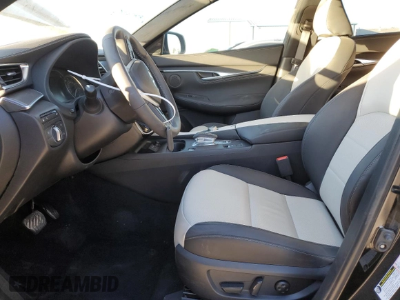 2024 Infiniti QX55 Luxe with VIN 3PCAJ5JR9RF108062, listed as a Copart auction lot 86250304 with 3,263 mi miles and Salvage Title. Bid and sale history available at DreamBid. Image 7.