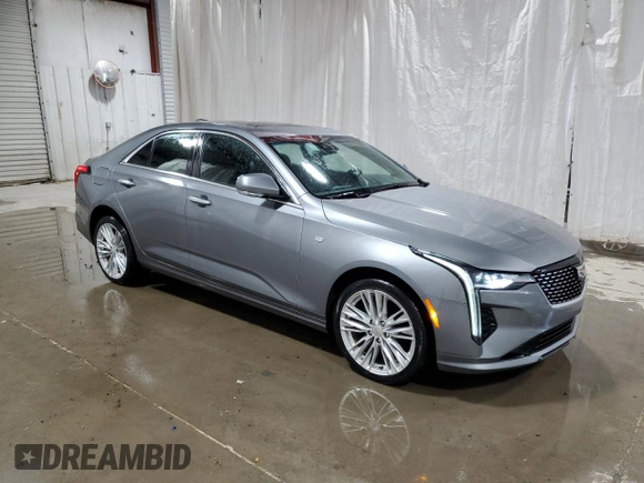 2021 Cadillac CT4 Premium Luxury z VIN 1G6DF5RK4M0134262, wystawiony jako Copart lot #56529615 z przebiegiem 61 324 mil mil oraz Tytuł czysty. Historia ofert i sprzedaży dostępna na DreamBid. Obrazek 4.