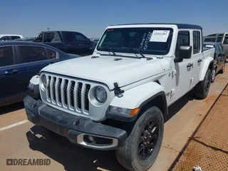 2023 Jeep Gladiator Overland with VIN 1C6HJTFG5PL523116, listed as a IAAI auction lot 42031287 with 1 mi miles. Bid and sale history available at carsss.com. Image 17.