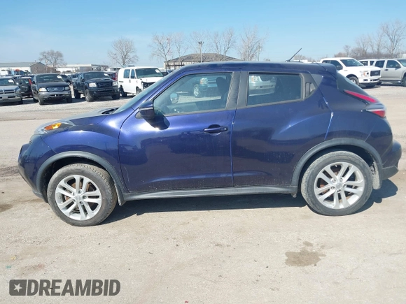 2015 Nissan Juke S with VIN JN8AF5MVXFT561176, listed as a IAAI auction lot 41797063 with 92,235 mi miles and . Bid and sale history available at carsss.com. Image 14.