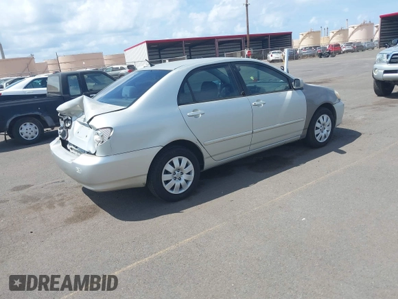 2004 Toyota Corolla CE with VIN 1NXBR32E14Z256828, listed as a IAAI auction lot 41937841 with 114,826 mi miles and . Bid and sale history available at DreamBid. Image 4.