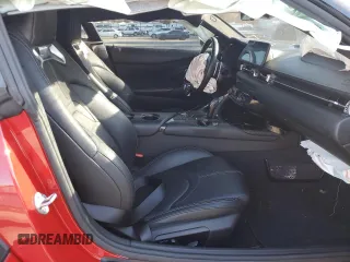 2022 Toyota GR Supra 3.0 with VIN WZ1DB0C05NW048364, listed as a Copart auction lot 77548544 with 0 mi miles and Salvage Title. Bid and sale history available at carsss.com. Image 10.