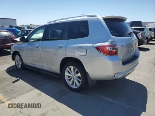 2008 Toyota Highlander Hybrid Limited with VIN JTEEW44A382009267, listed as a Copart auction lot 70055694 with 115,120 mi miles and Salvage Title. Bid and sale history available at carsss.com. Image 2.