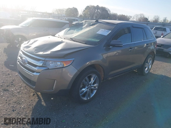 2013 Ford Edge Limited with VIN 2FMDK3KC4DBE23426, listed as a IAAI auction lot 41837799 with 151,383 mi miles. Bid and sale history available at carsss.com. Image 2.